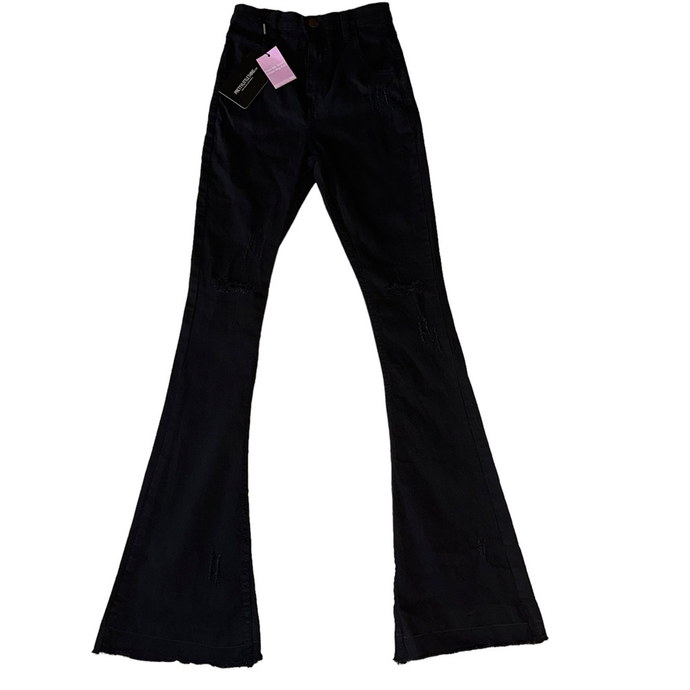 Black Flare Jeans